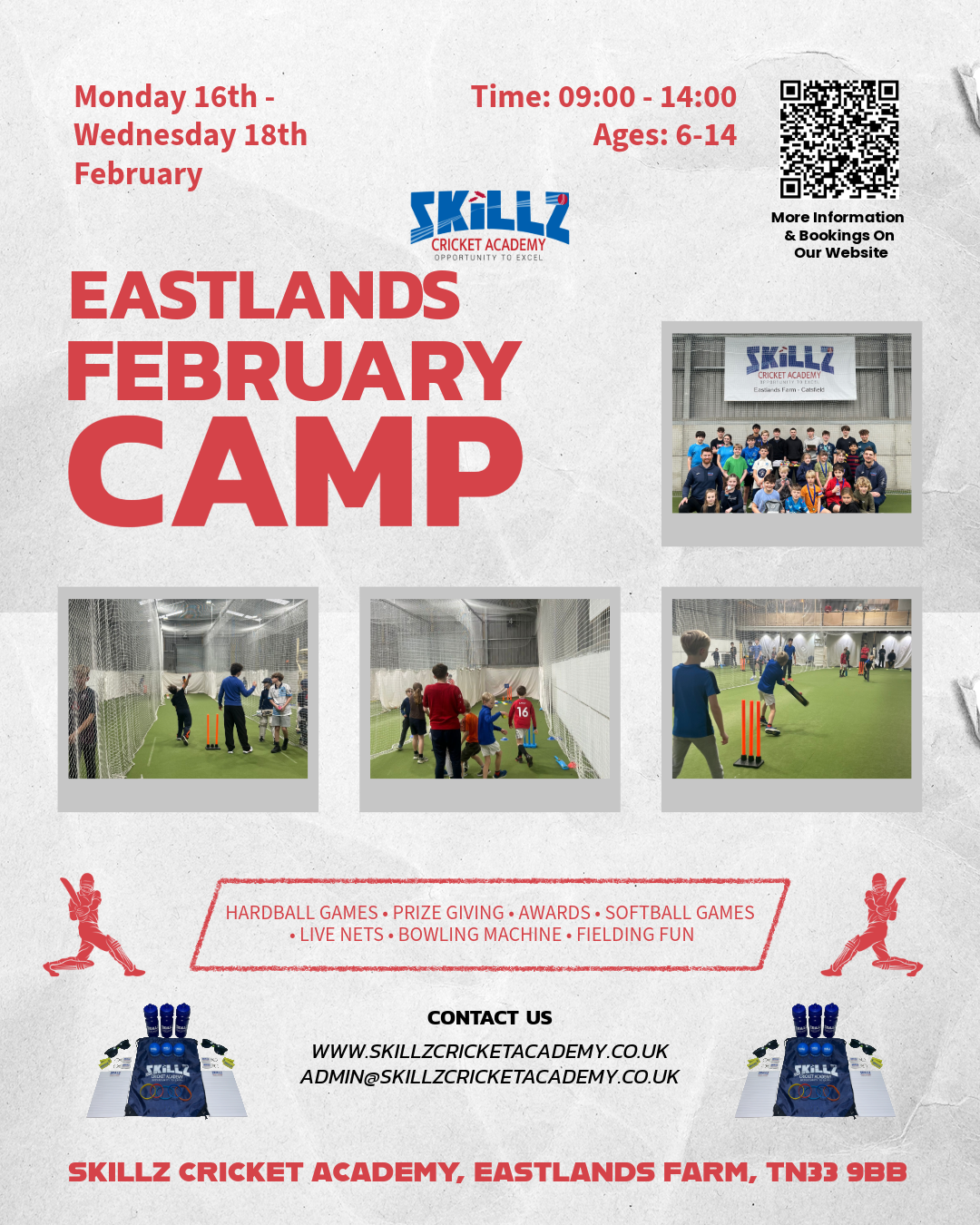 Eastlands February Camp – Monday 16th – Wednesday 18th February 2026