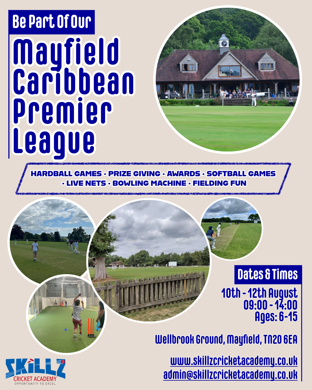 Mayfield Caribbean Premier League (CPL) – Monday 10th – Wednesday 12th August 2026