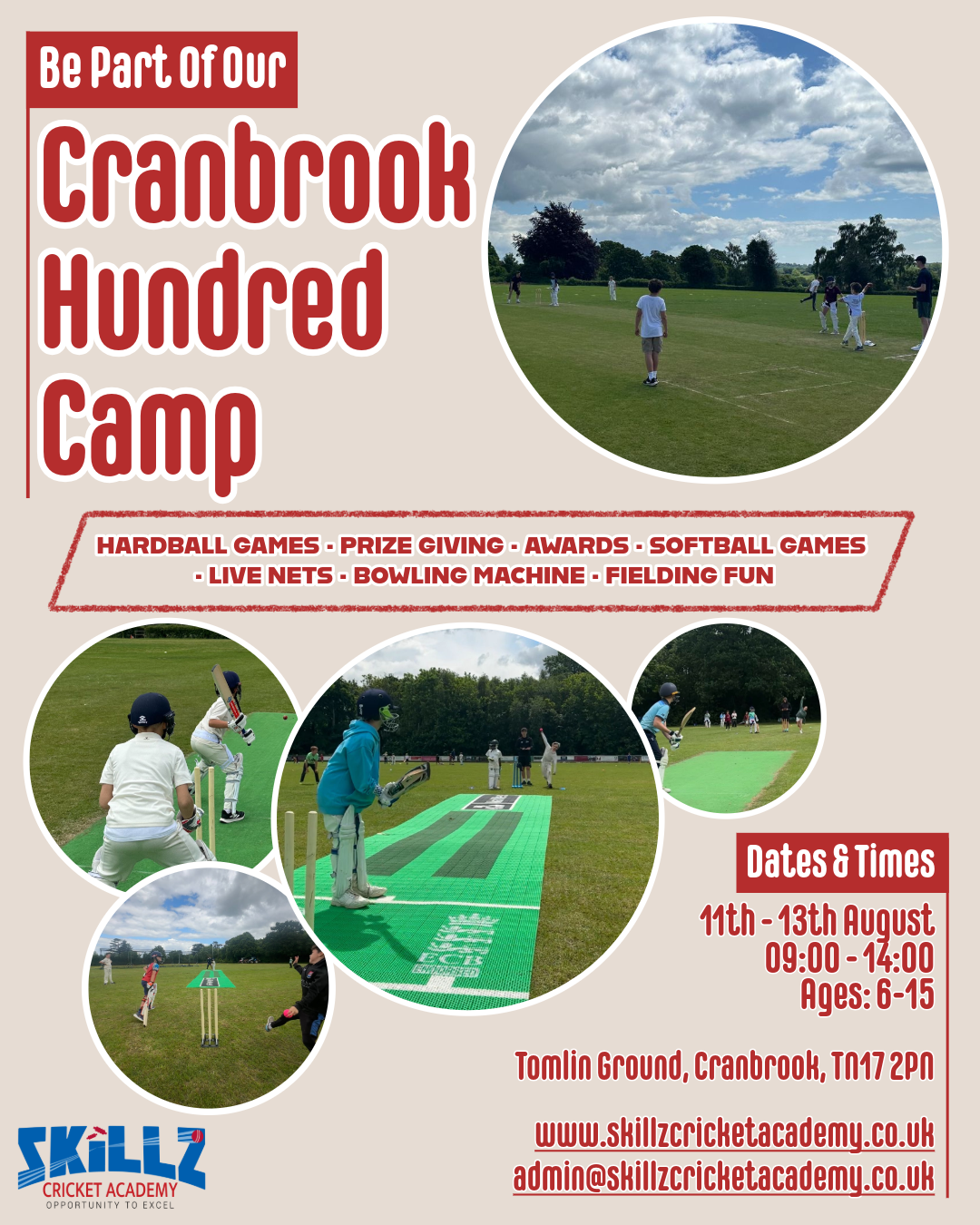 Cranbrook Hundred Tuesday 11th- Wednesday 13th August 2026
